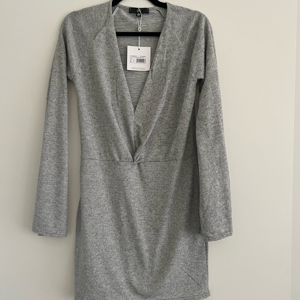 Sweater Dress (Grey)